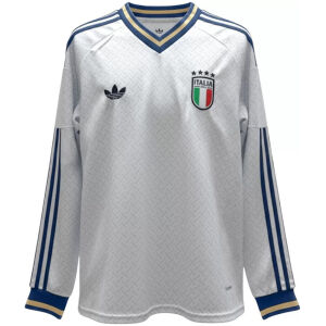 Mens Italy Away Jersey Long Sleeve FIFA World Cup 2026