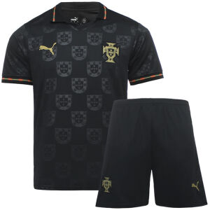 Kids Portugal Special Edition Black Jersey FIFA World Cup 2026