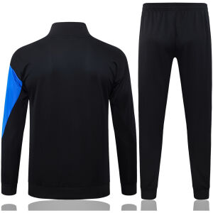 Mens PSG Jacket + Pants Training Suit Black 2025/26