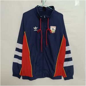 Mens Arsenal Retro Windrunner Jacket Royal 1991/93