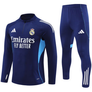 Mens Real Madrid Training Suit Royal 2025/26