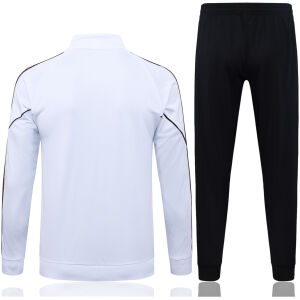Mens AC Milan Jacket + Pants Training Suit White 2025/26