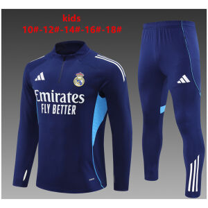 Kids Real Madrid Training Suit Royal 2025/26