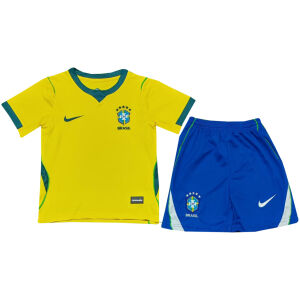 Kids Brazil Home Jersey FIFA World Cup 2026