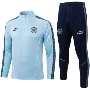 Mens Manchester City Training Suit Light Blue 2025/26