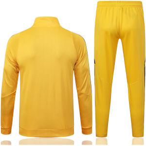 Mens Boca Juniors Jacket + Pants Training Suit Yellow 2025/26