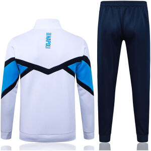 Mens Napoli Jacket + Pants Training Suit White II 2025/26