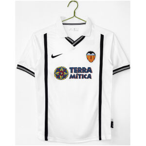 Mens Valencia Retro Home Jersey 2000/01