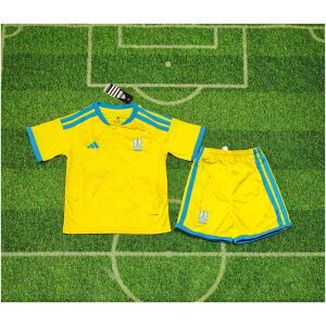 Kids Ukraine Home Jersey FIFA World Cup 2026