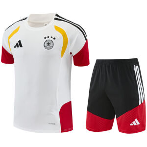 Mens Germany Short Training Suit White 2026
