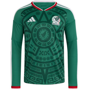 Mens Mexico Home Jersey Long Sleeve FIFA World Cup 2026