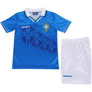Kids Retro Brazil Away Jersey 1994