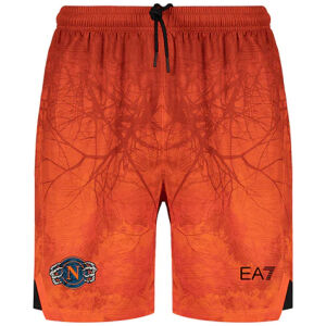 Mens Napoli Halloween Special Edition Orange Shorts 2025/26