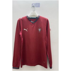 Mens Portugal Home Jersey Long Sleeve FIFA World Cup 2026