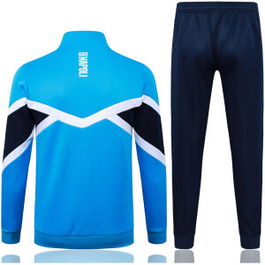 Mens Napoli Jacket + Pants Training Suit Blue II 2025/26