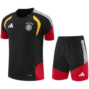 Mens Germany Short Training Suit Black 2026