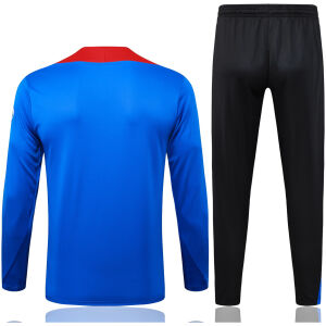 Mens PSG Training Suit Red – Blue 2025/26