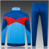 Kids Barcelona Jacket + Pants Suit Light Blue 2025/26 1