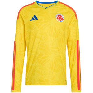 Mens Colombia Home Jersey Long Sleeve FIFA World Cup 2026