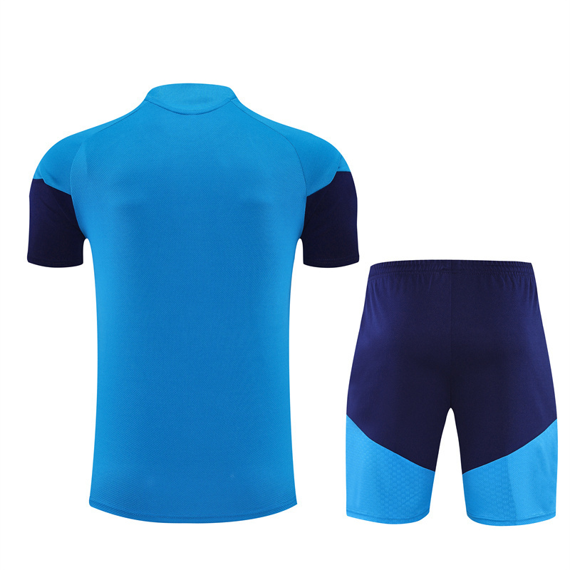 Mens Spain Short Training Suit Blue 2026 Mens Spain Short Training Suit Blue 2026