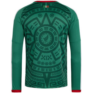 Mens Mexico Home Jersey Long Sleeve FIFA World Cup 2026