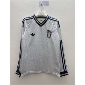 Mens Italy Away Jersey Long Sleeve FIFA World Cup 2026
