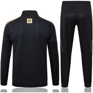 Mens Arsenal Jacket + Pants Training Suit Black 2025/26