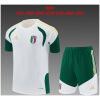 Kids Italy Short Training Suit White 2026