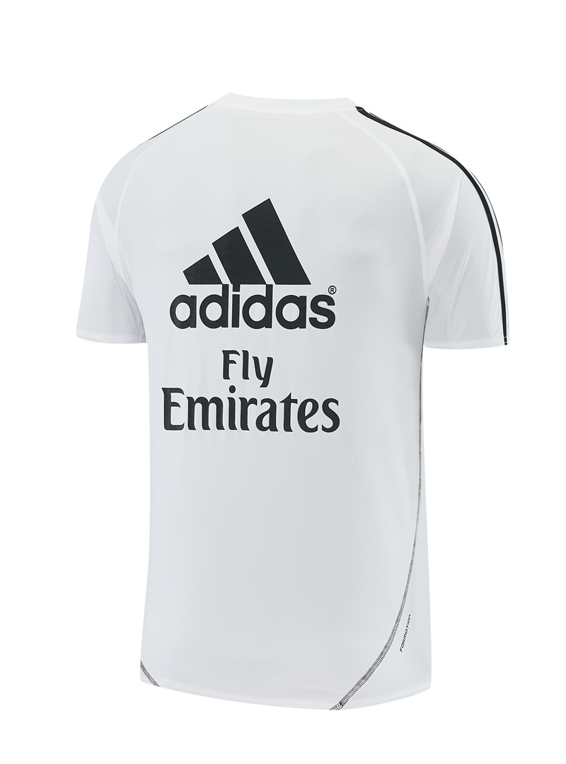 Mens Real Madrid Retro Short Training White Jersey 2013/14 Mens Real Madrid Retro Short Training White Jersey 2013/14