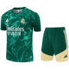 Mens Real Madrid Short Training Suit Green Camouflage 2026/27