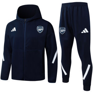 Mens Arsenal Hoodie Jacket + Pants Training Suit Royal 2025/26