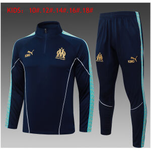 Kids Olympique Marseille Training Suit Navy 2025/26