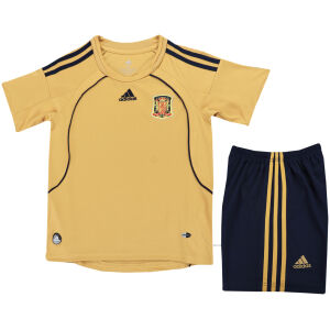 Kids Retro Spain Away Jersey 2008