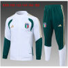 Kids Italy Jacket + Pants Suit White 2026