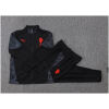 Kids AC Milan Jacket + Pants Suit Black 2025/26