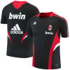 Mens AC Milan Retro Short Training Black Jersey 2008/09