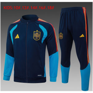 Kids Spain Jacket + Pants Suit Royal 2026