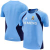 Mens Real Madrid Retro Short Training Blue Jersey 2005/06