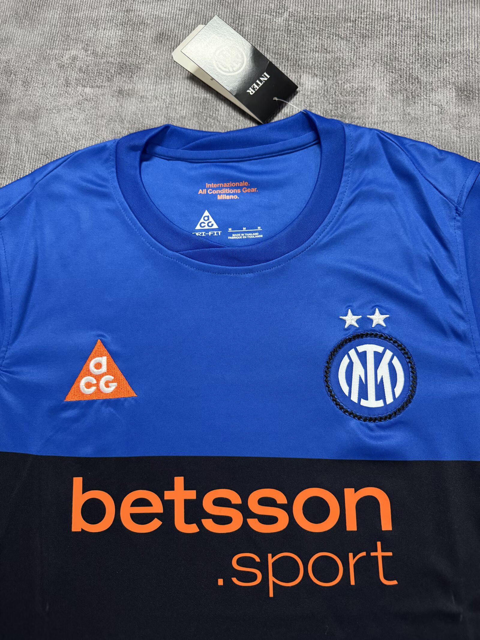 Mens Inter Milan Special Edition Blue-Black Jersey 2025/26 Mens Inter Milan Special Edition Blue-Black Jersey 2025/26 - view 2