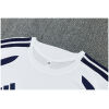Mens Real Madrid Short Training Suit White 2026/27