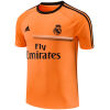Mens Real Madrid Retro Short Training Orange Jersey 2013/14 Mens Real Madrid Retro Short Training Orange Jersey 2013/14