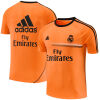 Mens Real Madrid Retro Short Training Orange Jersey 2013/14