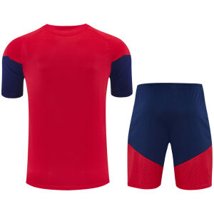 Mens Spain Short Training Suit Red 2026