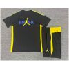 Kids Brazil Short Training Suit Jordan Black – Yellow 2026