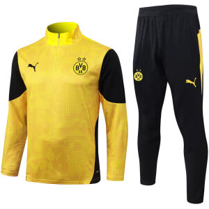 Mens Borussia Dortmund Training Suit Yellow 2025/26