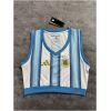 Womens Argentina Home Yoga Cropped Top FIFA World Cup 2026 Womens Argentina Home Yoga Cropped Top FIFA World Cup 2026