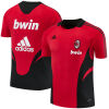 Mens AC Milan Retro Short Training Red Jersey 2008/09