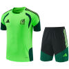 Mens Mexico Short Training Suit Green 2026