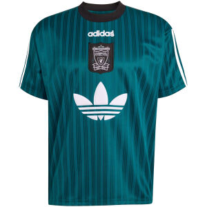 Mens Liverpool Retro Green Jersey 1995/96