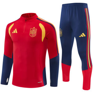 Mens Spain Training Suit Red 2026
